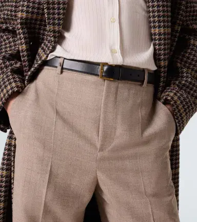 Saint Laurent Vadim leather belt | Thumbnail 4