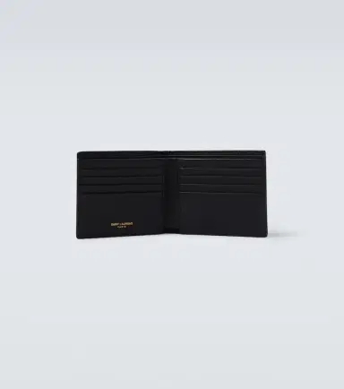 Saint Laurent Tiny Cassandre East/West leather wallet | Thumbnail 4