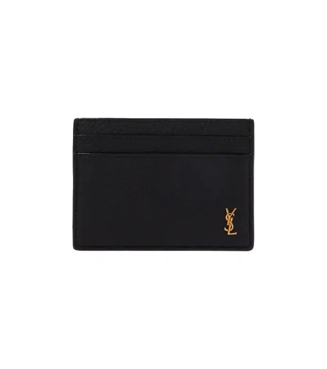 Saint Laurent Tiny Cassandre leather card holder