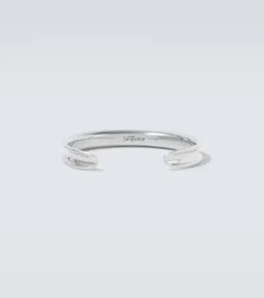 Saint Laurent Groove cuff bracelet | Thumbnail 3