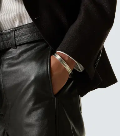 Saint Laurent Groove cuff bracelet | Thumbnail 4