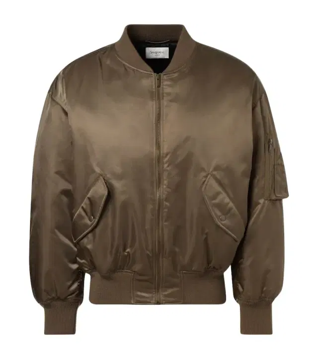 Saint Laurent Padded twill bomber jacket
