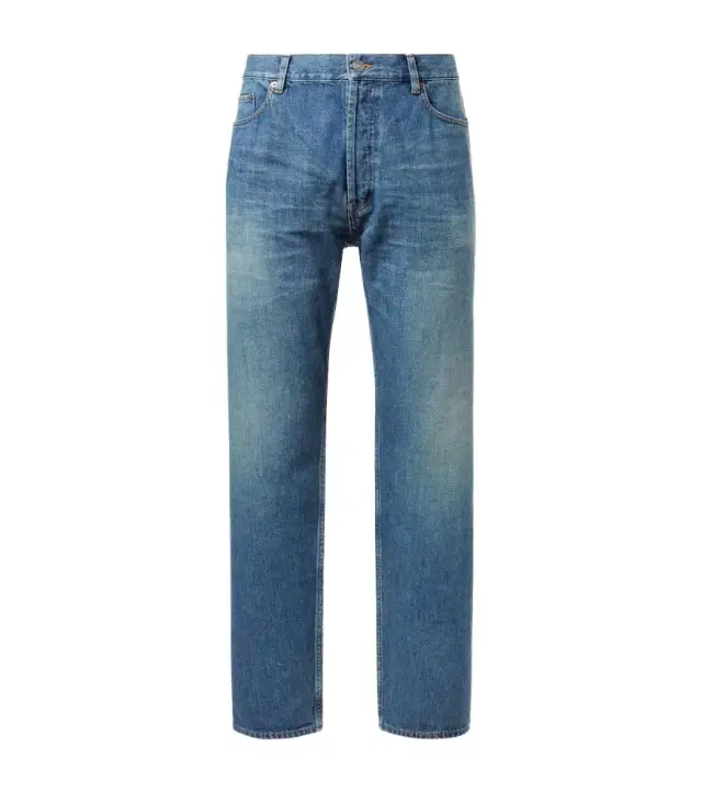 Saint Laurent Mick mid-rise straight jeans