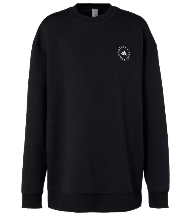 Adidas by Stella McCartney Logo cotton-blend jersey sweatshirt