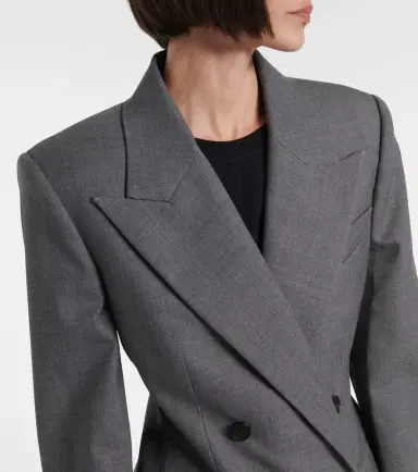 Givenchy Double-breasted wool blazer | Thumbnail 4 Givenchy Double-breasted wool blazer | Thumbnail 4