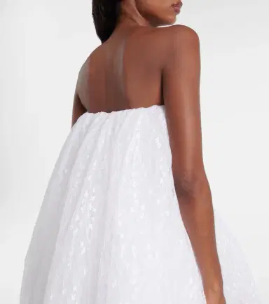 Givenchy Caped lace bustier dress | Thumbnail 2 Givenchy Caped lace bustier dress | Thumbnail 2