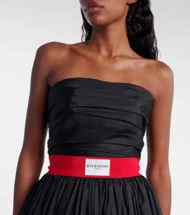 Givenchy Belted silk organza bustier gown | Thumbnail 3