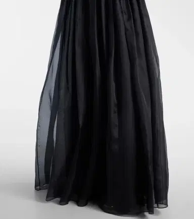 Givenchy Belted silk organza bustier gown | Thumbnail 5