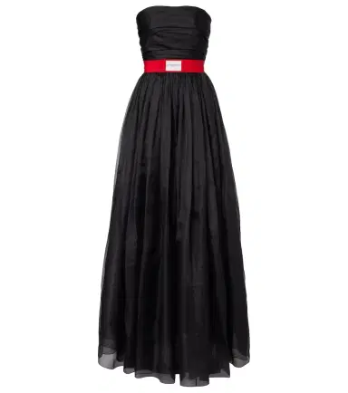 Givenchy Belted silk organza bustier gown | Thumbnail 1