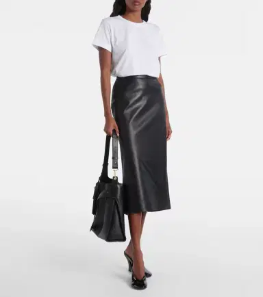 Givenchy High-rise leather pencil skirt | Thumbnail 2