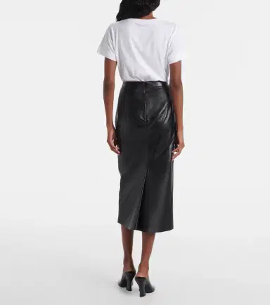 Givenchy High-rise leather pencil skirt | Thumbnail 6