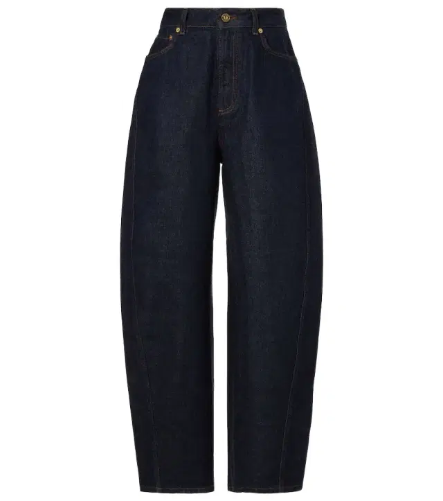Givenchy Cocoon high-rise wide-leg jeans