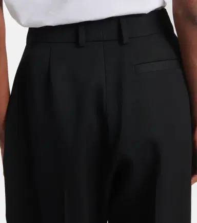 Givenchy Cocoon wool grain de poudre barrel-leg pants | Thumbnail 4 Givenchy Cocoon wool grain de poudre barrel-leg pants | Thumbnail 4