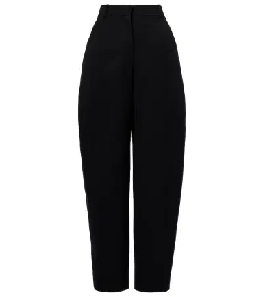 Givenchy Cocoon wool grain de poudre barrel-leg pants | Thumbnail 1 Givenchy Cocoon wool grain de poudre barrel-leg pants | Thumbnail 1
