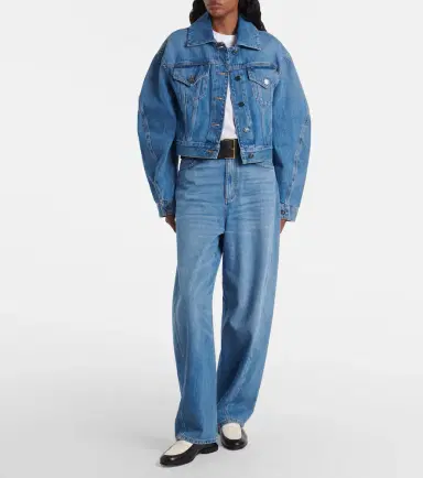 Givenchy Cocoon high-rise barrel-leg jeans | Thumbnail 5 Givenchy Cocoon high-rise barrel-leg jeans | Thumbnail 5