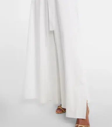 Oscar de la Renta Peony cotton-blend poplin maxi dress | Thumbnail 5