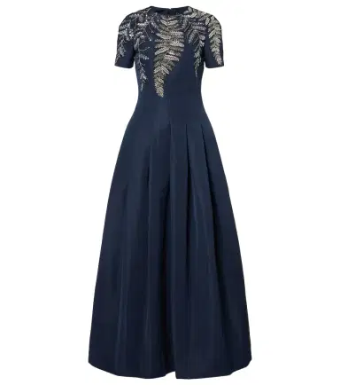 Oscar de la Renta Embellished faille gown | Thumbnail 1 Oscar de la Renta Embellished faille gown | Thumbnail 1