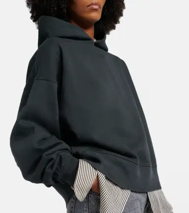 Slvrlake Relaxed cotton jersey hoodie | Thumbnail 2