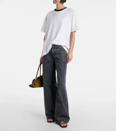 SLVRLAKE Mica wide-leg jeans | Thumbnail 2