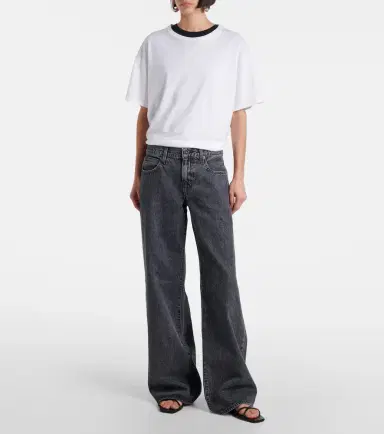 SLVRLAKE Mica wide-leg jeans | Thumbnail 7