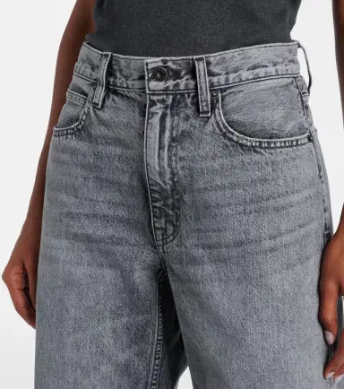 SLVRLAKE Cassie high-rise wide-leg jeans | Thumbnail 2