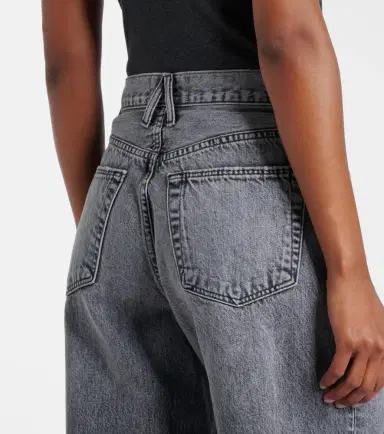 SLVRLAKE Cassie high-rise wide-leg jeans | Thumbnail 5
