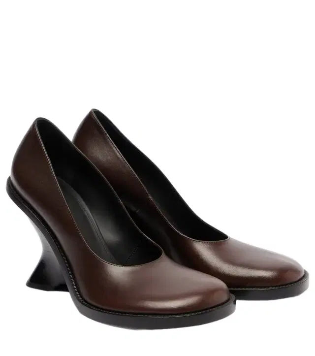 Dries Van Noten 95 leather wedges
