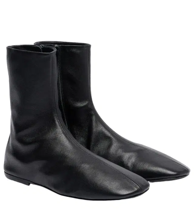 Dries Van Noten Globe leather ankle boots