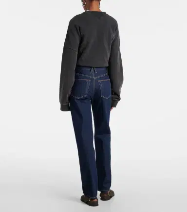 SLVRLAKE London high-rise straight jeans | Thumbnail 4