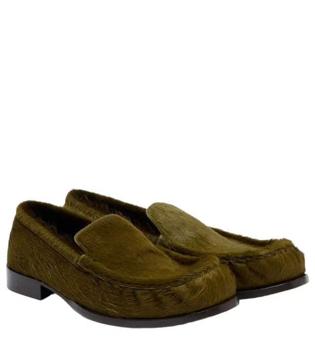 Dries Van Noten Calf hair loafers