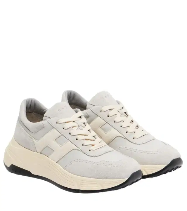 Hogan H669 suede and leather sneakers