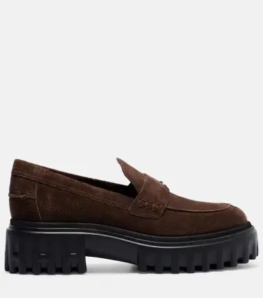 Hogan H700 leather platform loafers | Thumbnail 4