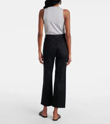 SLVRLAKE London mid-rise cropped straight jeans | Thumbnail 4 SLVRLAKE London mid-rise cropped straight jeans | Thumbnail 4
