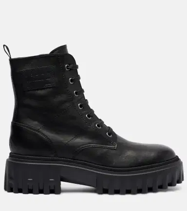 Hogan H700 leather combat boots | Thumbnail 4