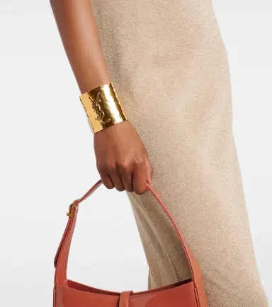 Saint Laurent Cassandre cuff bracelet | Thumbnail 5