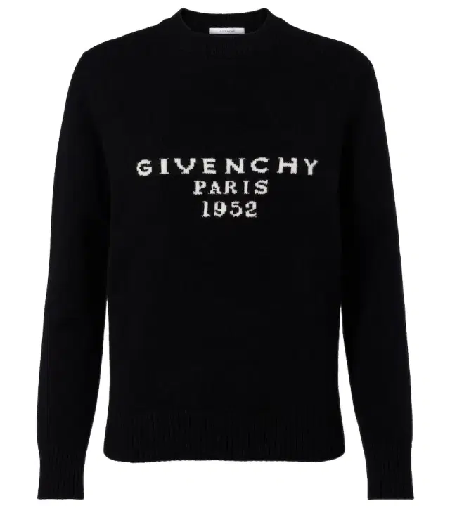 Givenchy Logo wool and cashmere sweater