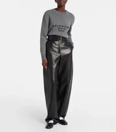 Givenchy Logo wool and cashmere sweater | Thumbnail 4