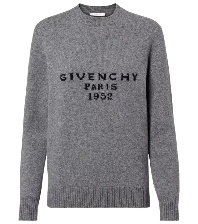 Givenchy Logo wool and cashmere sweater