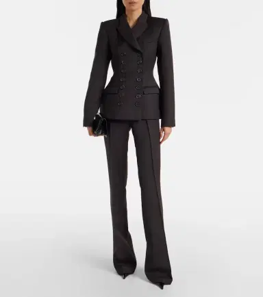 Alex Perry High-rise flared pants | Thumbnail 3 Alex Perry High-rise flared pants | Thumbnail 3
