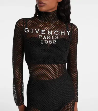 Givenchy Mesh turtleneck bodysuit | Thumbnail 4
