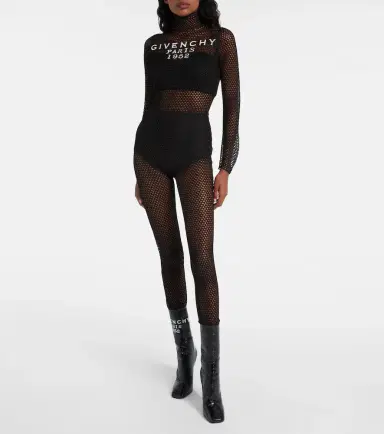 Givenchy Mesh turtleneck bodysuit | Thumbnail 6