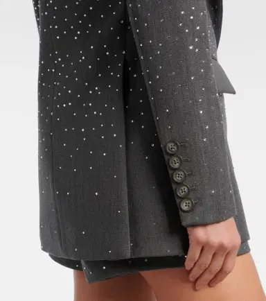 Alex Perry Crystal-embellished blazer | Thumbnail 3