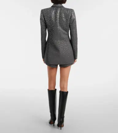 Alex Perry Crystal-embellished blazer | Thumbnail 6