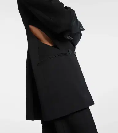 Givenchy Cutout wool blazer | Thumbnail 3 Givenchy Cutout wool blazer | Thumbnail 3