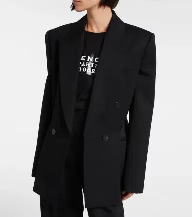 Givenchy Cutout wool blazer | Thumbnail 4 Givenchy Cutout wool blazer | Thumbnail 4