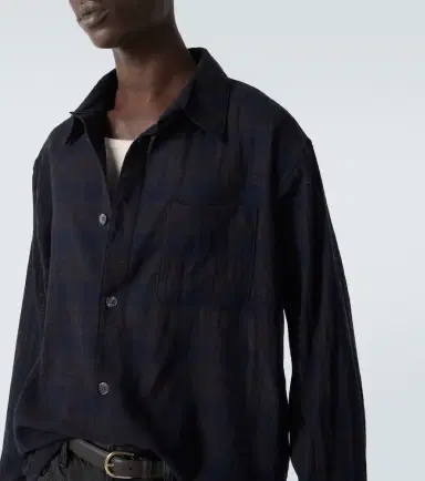 Frame Plaid wool shirt | Thumbnail 3