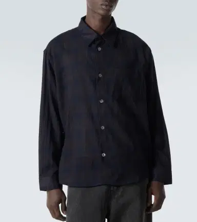 Frame Plaid wool shirt | Thumbnail 6