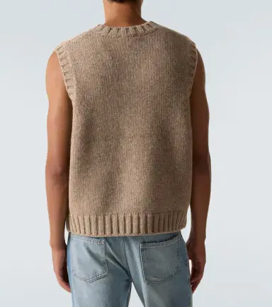 Frame Yak and wool sweater vest | Thumbnail 3
