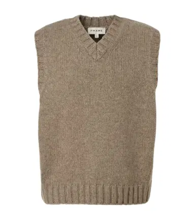 Frame Yak and wool sweater vest | Thumbnail 1