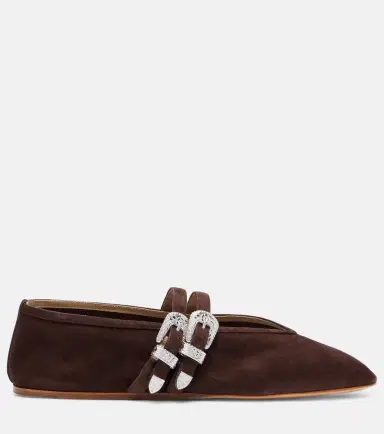 Le Monde Béryl Le Monde Béryl Claudia suede ballet flats | Thumbnail 2 Le Monde Béryl Le Monde Béryl Claudia suede ballet flats | Thumbnail 2